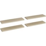 Maison Chic 4 kosi Stenske Police - Viseče police barva hrasta 90x23,5x3,8 cm MDF, (21794186) Cene