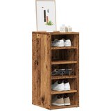 vidaXL Omarica za umivalnik 2 kosa starinski les 32x35x70 cm inž. les, (22013732) | Shoptok.si