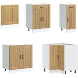  11-dijelni set kuhinjskih ormarića Lucca konstruiranog drva | shoptok.hr