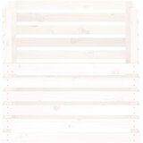  Komposter bijeli 80 x 80 x 78 cm od masivne borovine | Eponuda.com