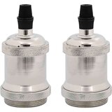 vidaXL Obeski za svetilke 2 kosa Satin Nickel E27 Cene