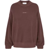 Casa Mara Sweater majica 'Big Knit' smeđa
