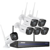 ANNKE WiFi Video Nadzorni Sistem, 5MP NVR, Avdio Snemanje, 6PCS Kamere, None, (5000137805) Cene