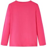  Dječja majica dugih rukava jarkoružičasta 128 | shoptok.hr