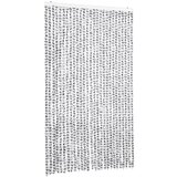 Furnova Zavesa proti mrčesu sv. siva in temno siva 118x220 cm šenilja, (21917781) | Shoptok.si