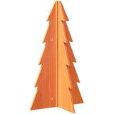  Drveno ukrasno božićno drvce voštano smeđi 69,5 cm od borovine | shoptok.hr
