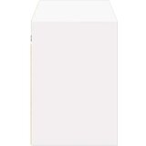 vidaXL Stenska TV omarica z LED lučkami bela 130x31x45 cm | Shoptok.si