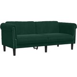  3-dijelni set sofa tamnozeleni baršunasti | shoptok.hr