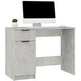  Radni stol boja betona 100 x 50 x 75 cm od konstruiranog drva | Eponuda.com