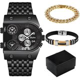 Oem Luksuzni sat s narukvicama CA-33760 - Crna | shoptok.hr