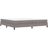  s opruga kutije Sivo-smeđa 200 x 200 cm tkanina | shoptok.hr