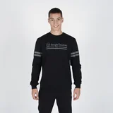 Muški duks Andy crewneck, Crni
