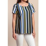 Fenzy Prugasta Bluza, Tamnoplava | shoptok.hr