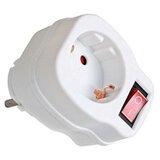 Commel Utičnica sa prekidačem 16A 250V, bela /26769 | Eponuda.com