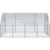 Vanjski kokošinjac 3 x 4 x 2 m od pocinčanog čelika | shoptok.hr