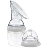 Haakaa ručna izdajalica silikonski set s bocom od 160 ml | shoptok.hr