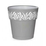 STEFANPLAST Saksija 25x25cm Gaia 88501 siva | Eponuda.ba