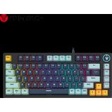 Fantech tastatura mehanička gaming MK875V2 rgb atom 81 mizu navy (rosie switch) Cene