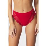Jadea Klasične hlačke Rosso | Shoptok.si
