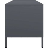 vidaXL TV omarica antracitna 135x39x43,5 cm hladno valjano jeklo | Shoptok.si