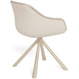 MID.YOU NASLANJAČ, kovina, tekstil bež | Shoptok.si