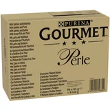 Gourmet Jumbo pakiranje Perle 96 x 85 g - Ribji izbor v omaki