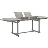  Vrtni blagovaonski stol (160 - 240)x100x75 cm od drva bagrema | shoptok.hr