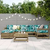  7-dijelni set vrtnih sofa od impregnirane borovine | shoptok.hr
