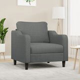 vidaXL Fotelja tamnosiva 60 cm tkanina | shoptok.hr