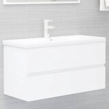 vidaXL Ormarić za umivaonik bijeli 90 x 38,5 x 45 cm od iverice Cijene