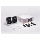 Edifier M60 crne namizne zvocnike Aktiv LS, 66W RMS, Bluetooth, USB-C, AUX 2.0 kompaktni zvocniški set, cena za par | Shoptok.si