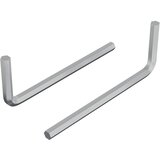 Hex ključ 2 pcs Srebrno 22 x 66 mm Čelik | shoptok.hr