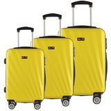  Putni koferi Aga Travel MR4653-Yellow - žuti u