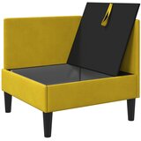 SOFA s pohranom Žuta Baršun | Eponuda.com