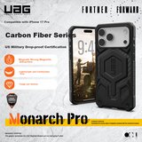  uag maska za mobilni telefon iphone 17 pro, crna Cene