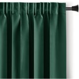 Restilo Temno zelena zavesa za delno zatemnitev 200x245 cm Kierra – u