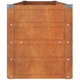  Povišena vrtna gredica boja hrđe 160 x 40 x 45 cm čelik COR-TEN | shoptok.hr