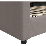  Dnevni krevet smeđesivi 90 x 200 cm od tkanine | shoptok.hr