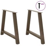  Noge za blagovaonski stol A-oblika 2 kom 100 x (72-73) cm Čelik | shoptok.hr