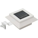 vidaXL Zunanje solarne svetilke 12 kosov LED kvadratne 12 cm bele | Shoptok.si