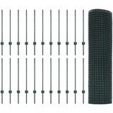  Zavarena žičana ograda s postom 50 x 0,8 m Zelena Mreža | shoptok.hr