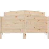  Okvir kreveta bez madraca 140 x 190 cm od masivne borovine | shoptok.hr