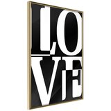  Poster - Love Chessboard 30x45 | shoptok.hr