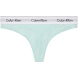 Calvin Klein Jeans Spodnje hlače Thong Zelena Cene