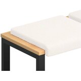  Jastučić za klupu 2 kom. Sherpa Tkanina Krem Dubina 35 cm | shoptok.hr
