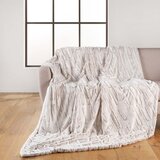 Douceur d intérieur Bež odeja iz mikropliša 180x220 cm Lynx – | Shoptok.si