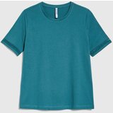Marisse Green Short-Sleeved Cotton T-Shirt | shoptok.hr