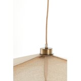 Light & Living Kremno bela viseča svetilka s tekstilnim senčilom Fyano – | Shoptok.si