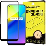  Kaljeno staklo zaštitnik zaslona s kućištem okvira za Realme 7i crno | shoptok.hr