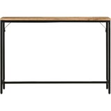  Konzolni stol 110x30x75 cm grubo masivno drvo manga i željezo | shoptok.hr